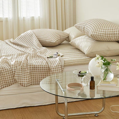 Oatmeal Coverlet Set