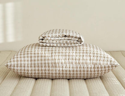 Oatmeal Coverlet Set